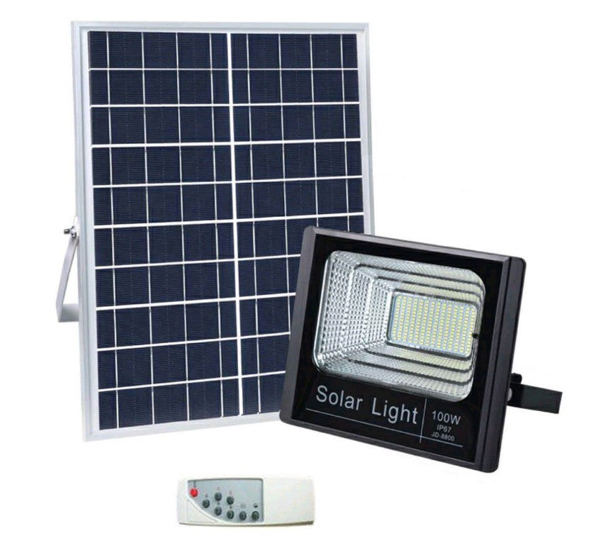 100W SMD LED SOLAR Light with Remote Control 🇿🇦